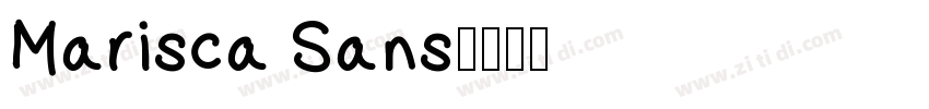 Marisca Sans字体转换